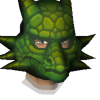 A headshot avatar of the player Elvarg