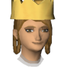 A headshot avatar of the player Isebella