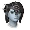 A headshot avatar of the player Lufia