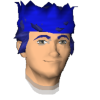 blauw