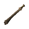 Camphor blowpipe (empty)