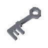 Crystal key