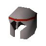 Steel med helm