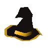 Black wizard hat (g)