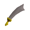 Steel scimitar