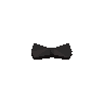Dark bow tie