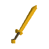 Gilded 2h sword