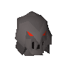 Obsidian helmet