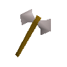 White battleaxe