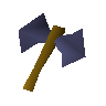 Mithril thrownaxe