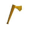 Gilded axe