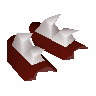 Red spiky vambraces
