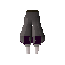 Black elegant legs