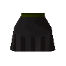 Black plateskirt