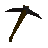 Black pickaxe