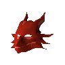 Red dragon mask