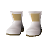 Light tuxedo shoes
