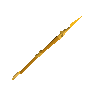Gilded hasta