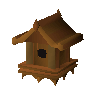 Maple bird house