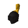 Black full helm (g)