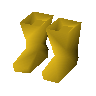 Yellow boots