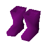Purple boots