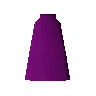 Purple robe bottoms