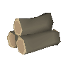 Camphor pyre logs