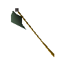 Adamant halberd