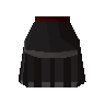 Black plateskirt (t)