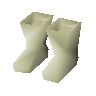 Cream boots