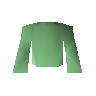 Green robe top