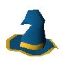 Blue wizard hat (g)