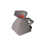 Half full wine jug