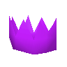 Purple partyhat