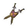 Swords and emblem (p)