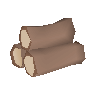 Camphor logs