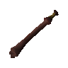 Rosewood blowpipe (empty)