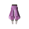 Pink elegant legs