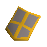 Steel kiteshield (g)