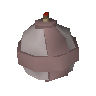 Steel incendiary cannonball