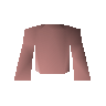 Pink robe top