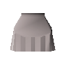 White plateskirt