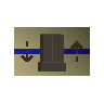 Gilded wardrobe