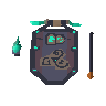 Shattered banner