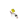 Toy mouse (wound)