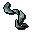 Ice element staff crown