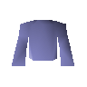 Blue robe top