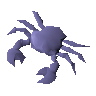 Raw blue crab meat