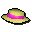 Pink boater